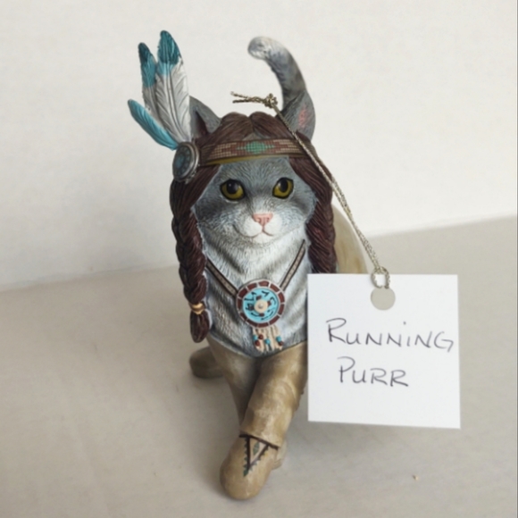 Hamilton Collection Running Purr Feathers 'N Fur Kittens figurine - Picture 8 of 8